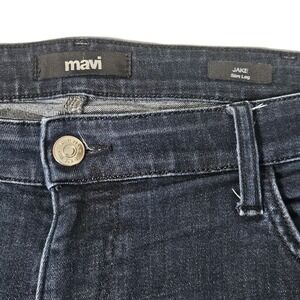 Mavi Jeans Jake Slim Leg 40x29 Blue Denim Dark Wash Excellent
